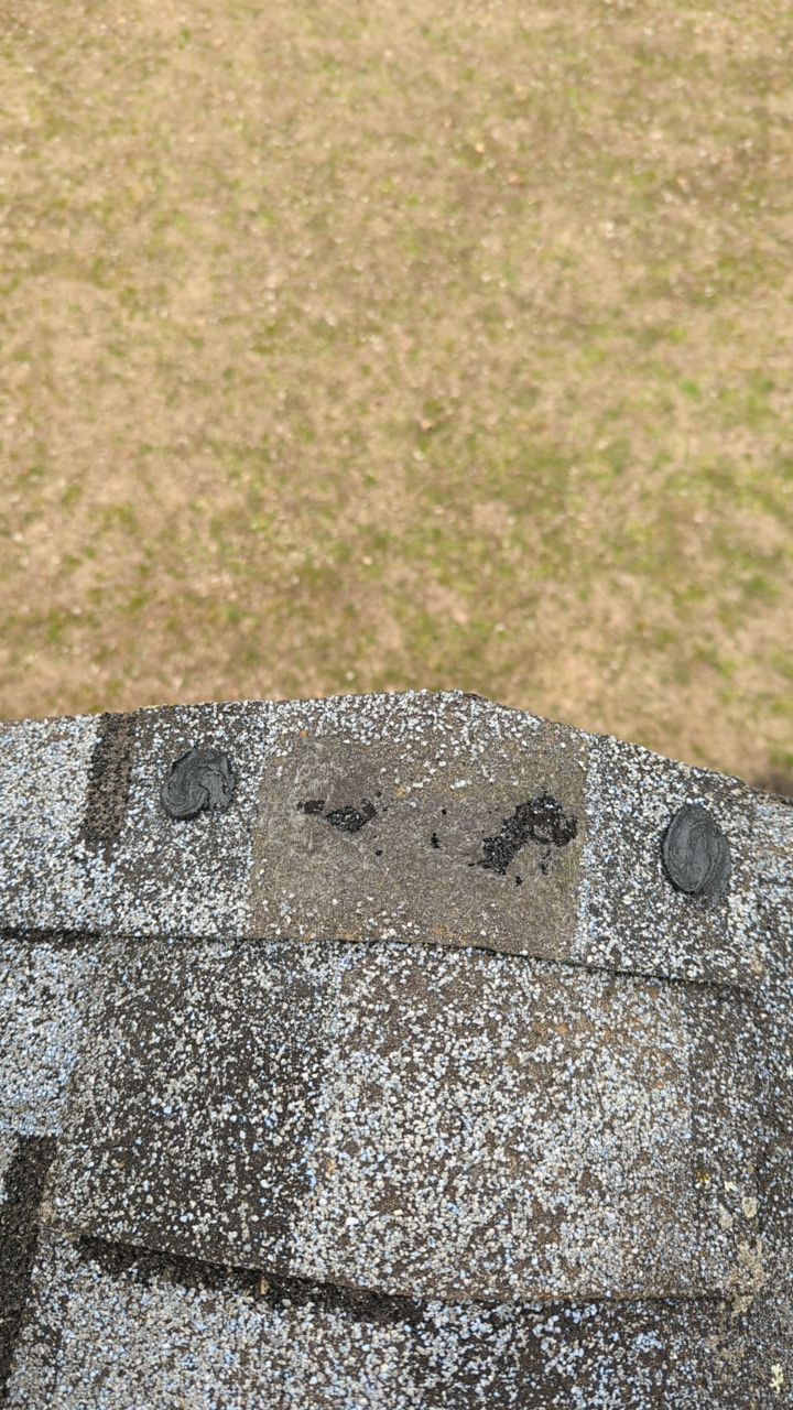 Ridge cap damage found during comprehensive roof inspection
