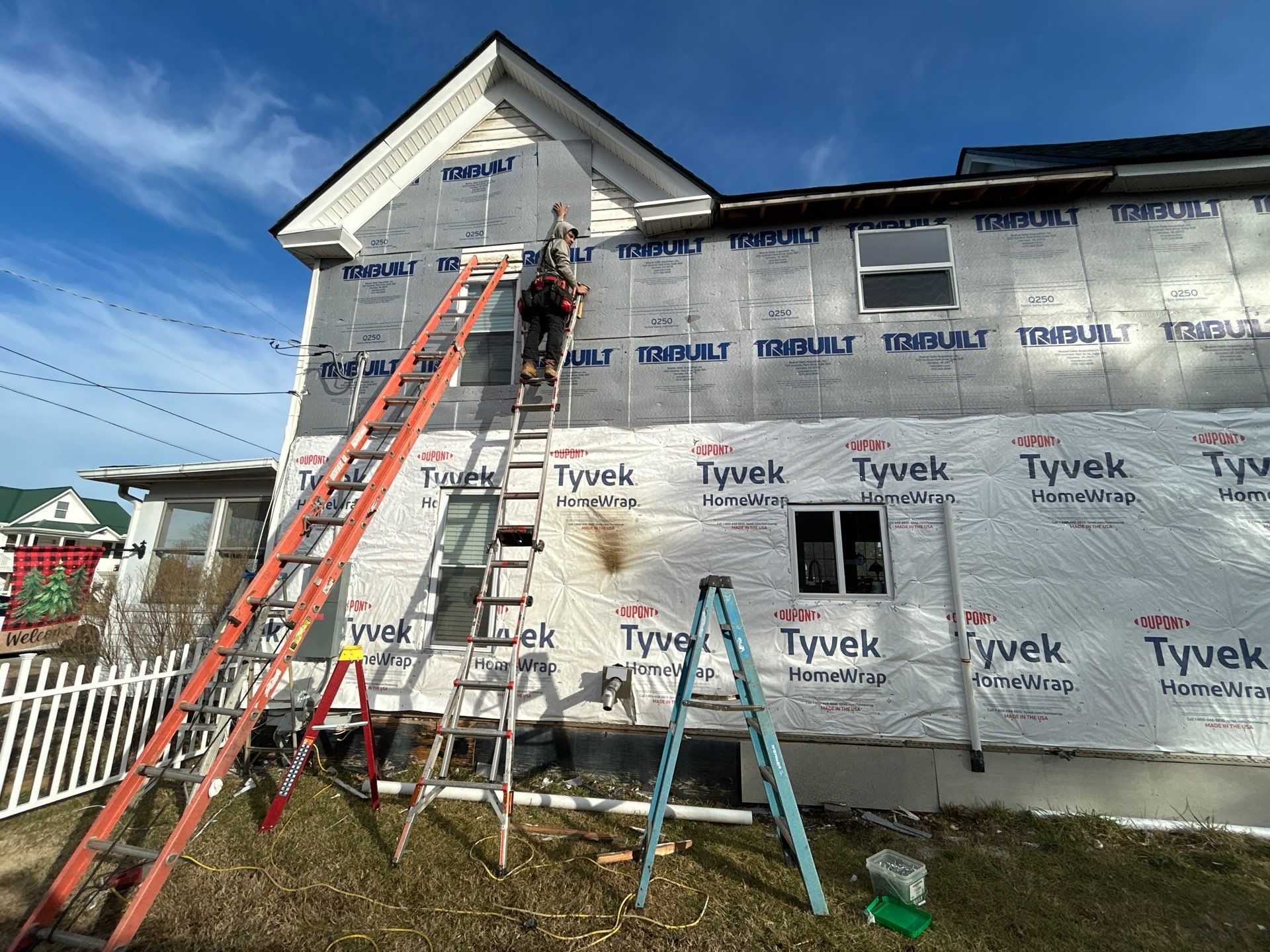 Siding project by Precision Exteriors